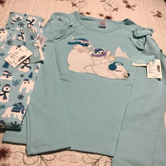 New Gymboree Girl's Polar Bear Outfit--size 10--=Top and Leggings